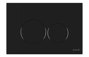 VitrA Origin ABS Flush Plate - Gloss Black
